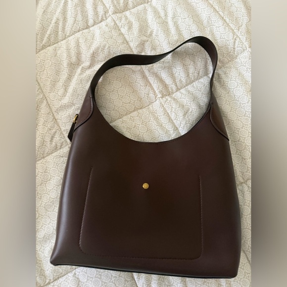 Coach Dark Brown Leather Tote brookling 28 - Picture 5 of 9